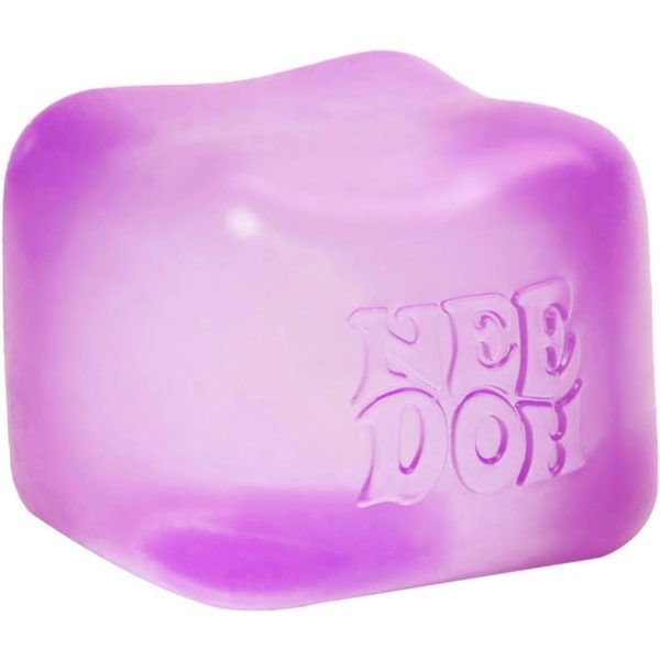 NeeDoh Nice Cube - Solid Squish - Pink